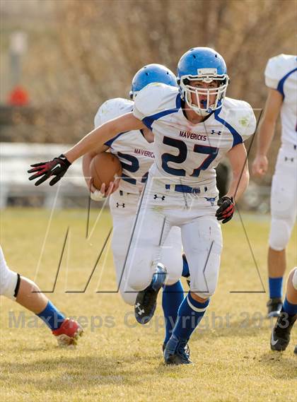 Thumbnail 3 in Norwood @ Dayspring Christian Academy (CHSAA 8-Man Semifinal) photogallery.