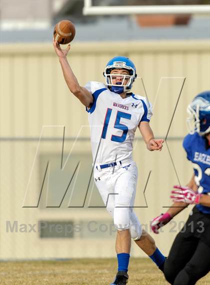Thumbnail 3 in Norwood @ Dayspring Christian Academy (CHSAA 8-Man Semifinal) photogallery.