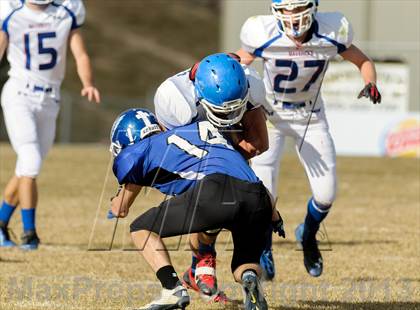 Thumbnail 3 in Norwood @ Dayspring Christian Academy (CHSAA 8-Man Semifinal) photogallery.