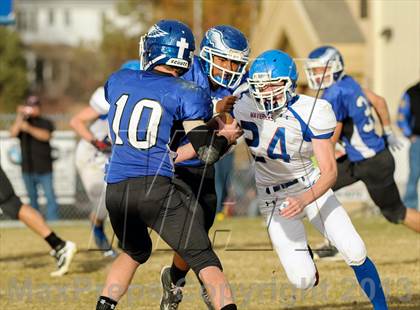 Thumbnail 3 in Norwood @ Dayspring Christian Academy (CHSAA 8-Man Semifinal) photogallery.
