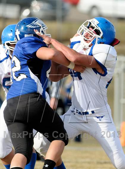 Thumbnail 2 in Norwood @ Dayspring Christian Academy (CHSAA 8-Man Semifinal) photogallery.