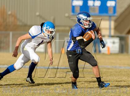 Thumbnail 2 in Norwood @ Dayspring Christian Academy (CHSAA 8-Man Semifinal) photogallery.