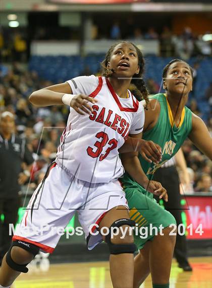 Thumbnail 3 in Salesian vs. Long Beach Poly (CIF State Open Division Final) photogallery.