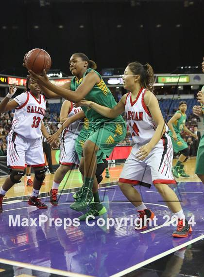 Thumbnail 3 in Salesian vs. Long Beach Poly (CIF State Open Division Final) photogallery.