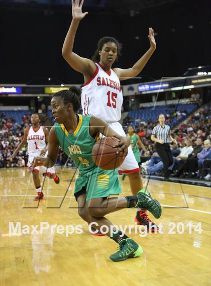 Thumbnail 3 in Salesian vs. Long Beach Poly (CIF State Open Division Final) photogallery.