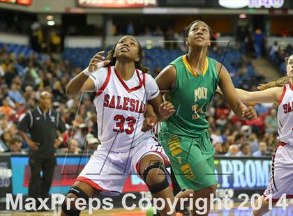 Thumbnail 1 in Salesian vs. Long Beach Poly (CIF State Open Division Final) photogallery.
