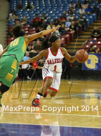 Thumbnail 1 in Salesian vs. Long Beach Poly (CIF State Open Division Final) photogallery.