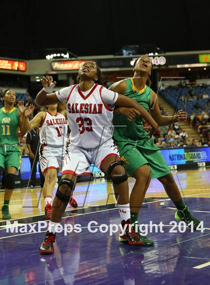 Thumbnail 2 in Salesian vs. Long Beach Poly (CIF State Open Division Final) photogallery.