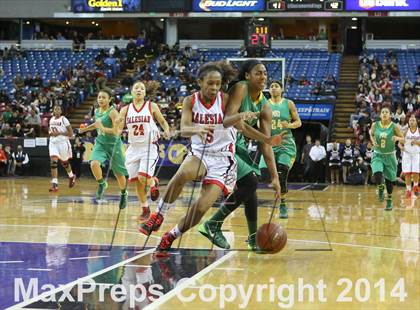 Thumbnail 3 in Salesian vs. Long Beach Poly (CIF State Open Division Final) photogallery.