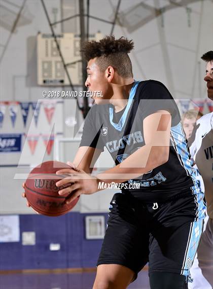 Thumbnail 3 in Clovis North vs. Pleasant Valley (St. Hope Elite Classic) photogallery.