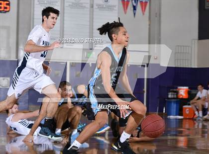 Thumbnail 3 in Clovis North vs. Pleasant Valley (St. Hope Elite Classic) photogallery.