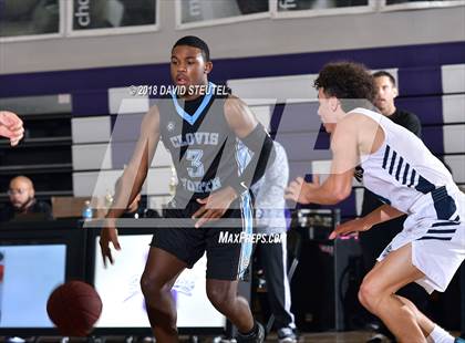 Thumbnail 2 in Clovis North vs. Pleasant Valley (St. Hope Elite Classic) photogallery.