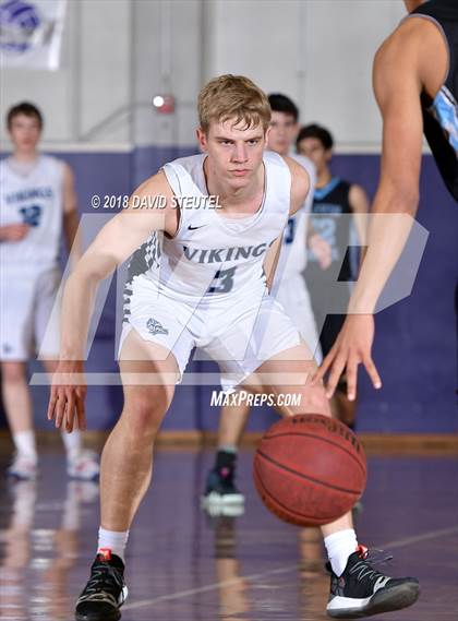 Thumbnail 1 in Clovis North vs. Pleasant Valley (St. Hope Elite Classic) photogallery.