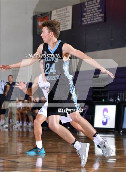 Thumbnail 2 in Clovis North vs. Pleasant Valley (St. Hope Elite Classic) photogallery.