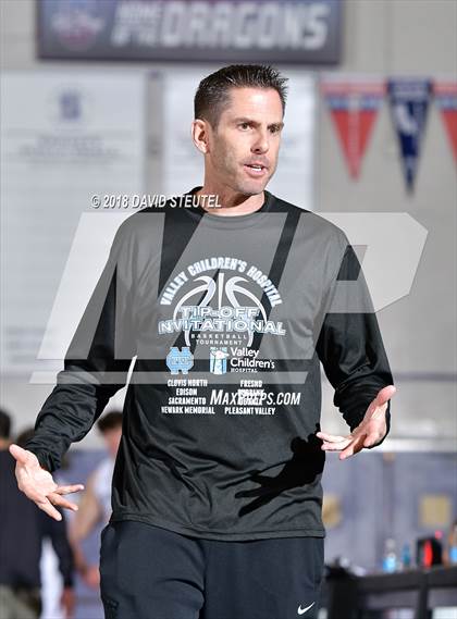 Thumbnail 1 in Clovis North vs. Pleasant Valley (St. Hope Elite Classic) photogallery.