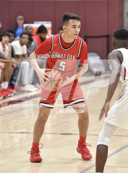 Thumbnail 1 in Great Oak vs. Palm Springs (Rancho Mirage Holiday Invitational) photogallery.