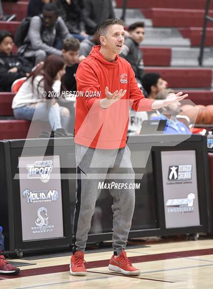 Thumbnail 1 in Great Oak vs. Palm Springs (Rancho Mirage Holiday Invitational) photogallery.