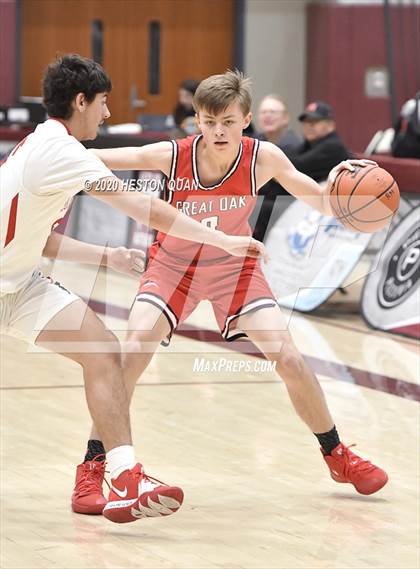 Thumbnail 2 in Great Oak vs. Palm Springs (Rancho Mirage Holiday Invitational) photogallery.