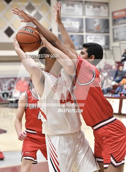 Thumbnail 2 in Great Oak vs. Palm Springs (Rancho Mirage Holiday Invitational) photogallery.