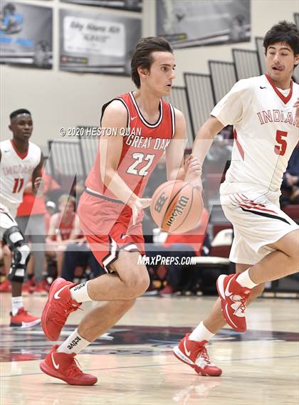 Thumbnail 2 in Great Oak vs. Palm Springs (Rancho Mirage Holiday Invitational) photogallery.