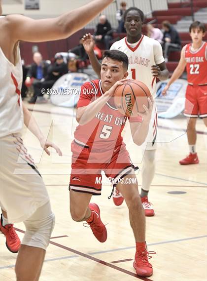 Thumbnail 1 in Great Oak vs. Palm Springs (Rancho Mirage Holiday Invitational) photogallery.