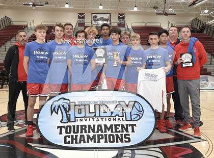 Thumbnail 2 in Great Oak vs. Palm Springs (Rancho Mirage Holiday Invitational) photogallery.
