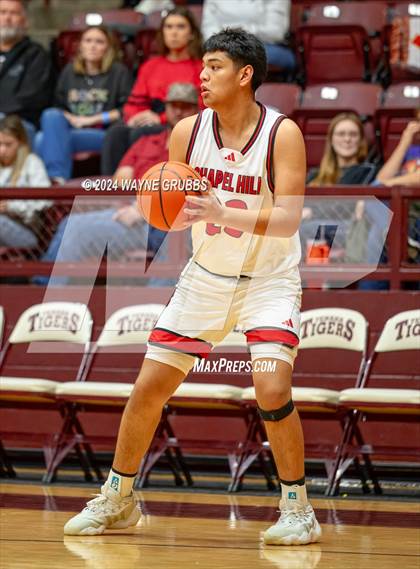Thumbnail 3 in Brookeland vs. Chapel Hill (Tenaha ISD Holiday Hoops) photogallery.