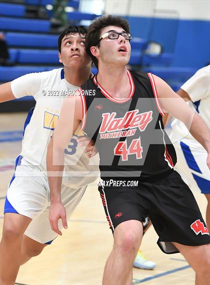 Thumbnail 2 in Valley Lutheran vs. San Pasqual Valley (PCDS Desert Classic) photogallery.