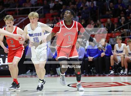 Thumbnail 1 in American Fork vs. Pleasant Grove (UHSAA 6A Semifinal) photogallery.