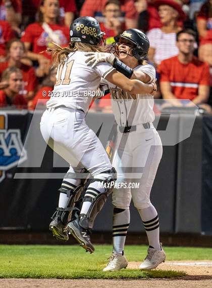 Thumbnail 3 in Penn vs. Roncalli (IHSAA 4A State Championship) editorial photogallery.