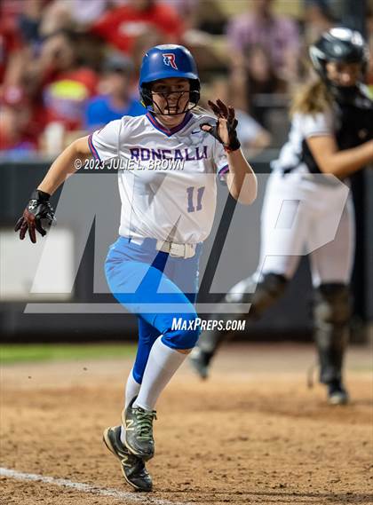 Thumbnail 3 in Penn vs. Roncalli (IHSAA 4A State Championship) editorial photogallery.