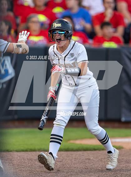 Thumbnail 3 in Penn vs. Roncalli (IHSAA 4A State Championship) editorial photogallery.