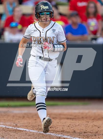 Thumbnail 3 in Penn vs. Roncalli (IHSAA 4A State Championship) editorial photogallery.