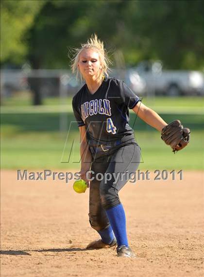 Thumbnail 2 in Lincoln vs. Pioneer (CIF SJS D3 Playoffs) photogallery.