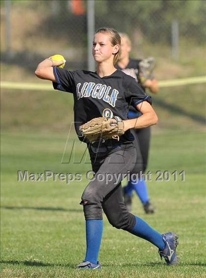 Thumbnail 2 in Lincoln vs. Pioneer (CIF SJS D3 Playoffs) photogallery.