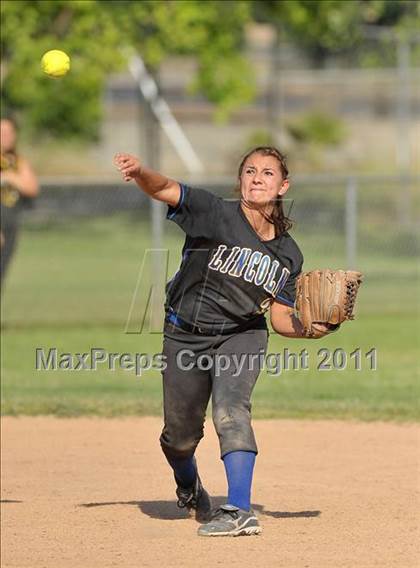 Thumbnail 1 in Lincoln vs. Pioneer (CIF SJS D3 Playoffs) photogallery.
