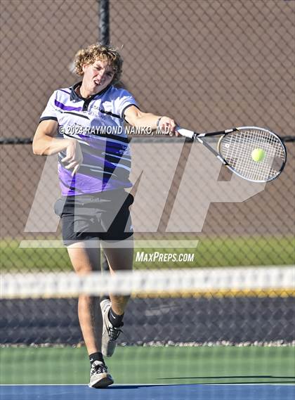 Thumbnail 3 in Muncie Central vs Delta (Delaware County Tournament)  photogallery.