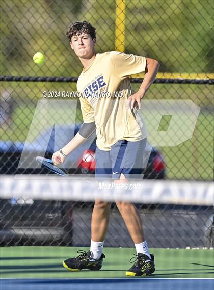 Thumbnail 1 in Muncie Central vs Delta (Delaware County Tournament)  photogallery.