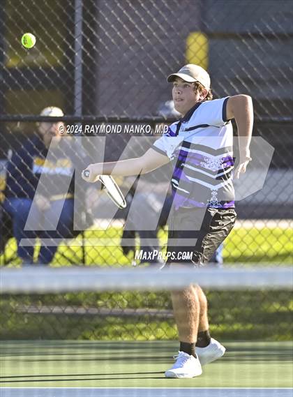Thumbnail 3 in Muncie Central vs Delta (Delaware County Tournament)  photogallery.