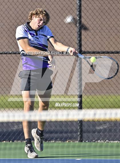 Thumbnail 1 in Muncie Central vs Delta (Delaware County Tournament)  photogallery.