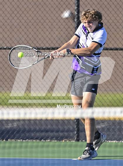 Thumbnail 2 in Muncie Central vs Delta (Delaware County Tournament)  photogallery.
