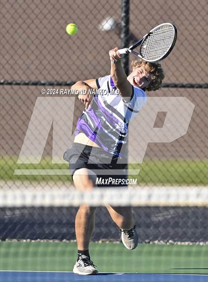Thumbnail 2 in Muncie Central vs Delta (Delaware County Tournament)  photogallery.