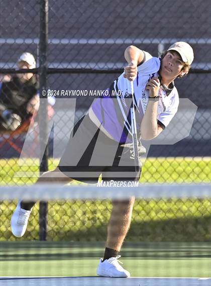 Thumbnail 3 in Muncie Central vs Delta (Delaware County Tournament)  photogallery.