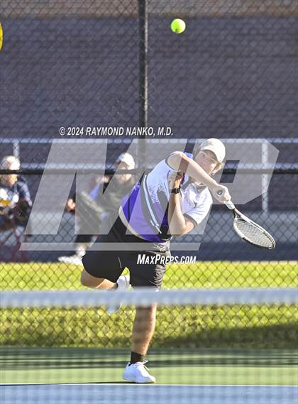 Thumbnail 2 in Muncie Central vs Delta (Delaware County Tournament)  photogallery.