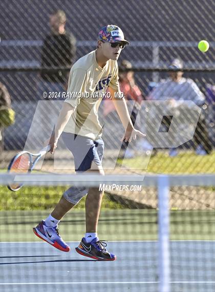 Thumbnail 2 in Muncie Central vs Delta (Delaware County Tournament)  photogallery.