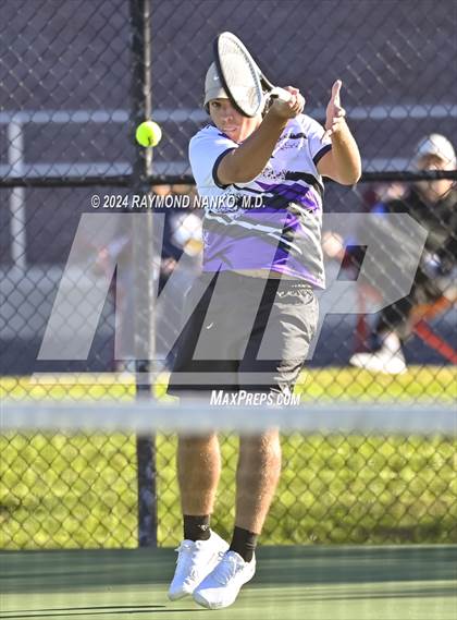 Thumbnail 3 in Muncie Central vs Delta (Delaware County Tournament)  photogallery.
