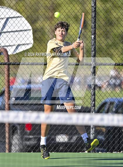 Thumbnail 2 in Muncie Central vs Delta (Delaware County Tournament)  photogallery.