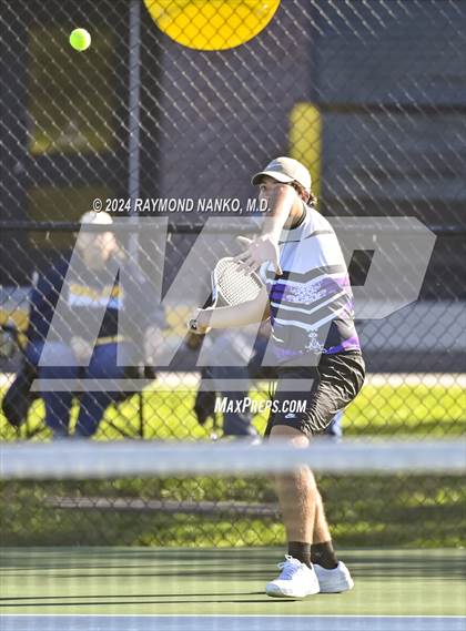 Thumbnail 2 in Muncie Central vs Delta (Delaware County Tournament)  photogallery.