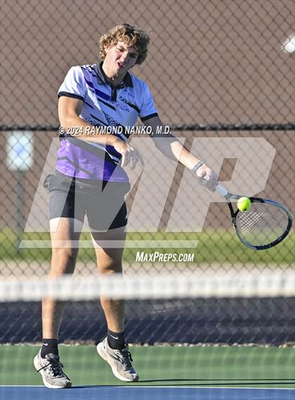 Thumbnail 2 in Muncie Central vs Delta (Delaware County Tournament)  photogallery.