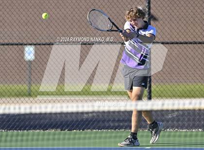 Thumbnail 1 in Muncie Central vs Delta (Delaware County Tournament)  photogallery.